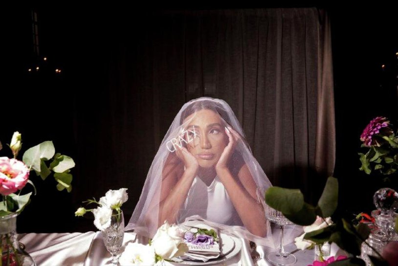 Bride in a hijab photo