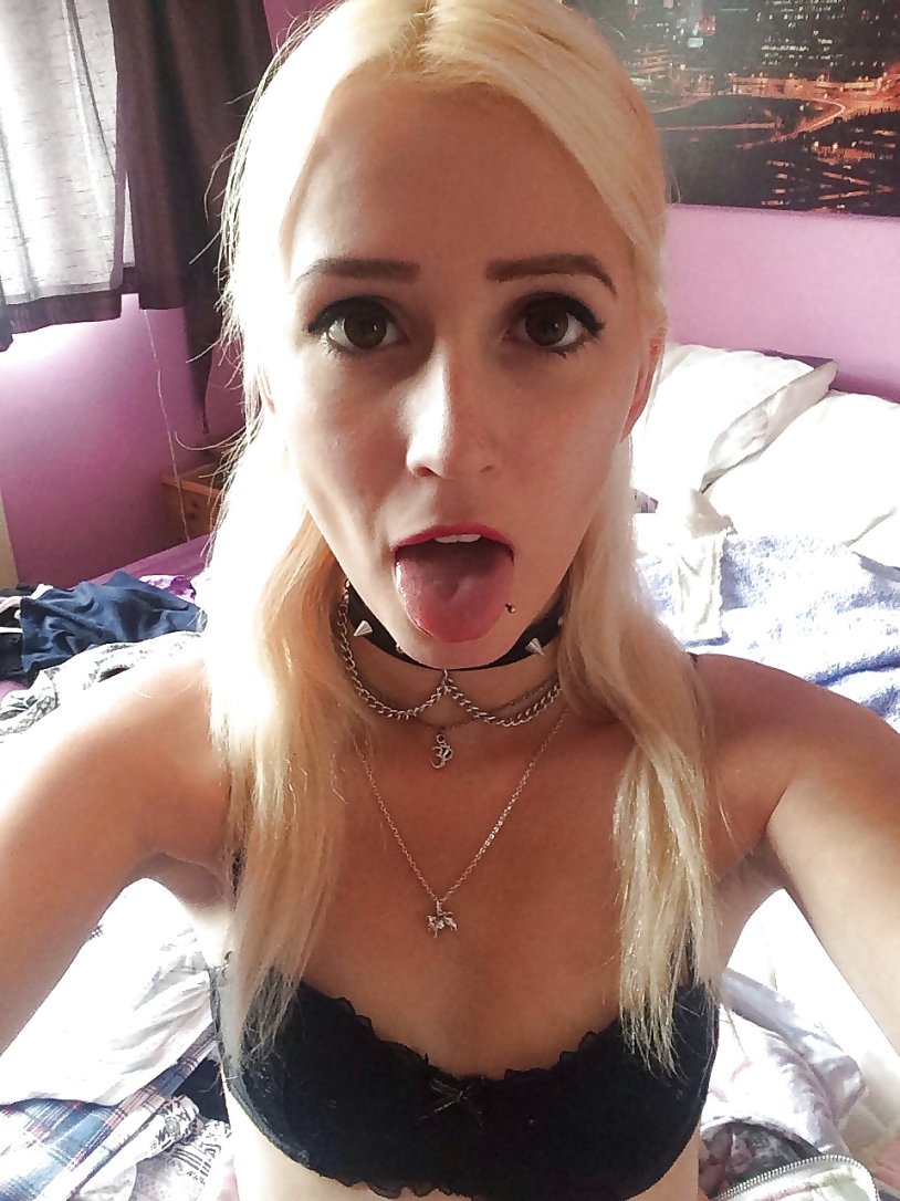 Porn actress Kitten Sophie in clothes