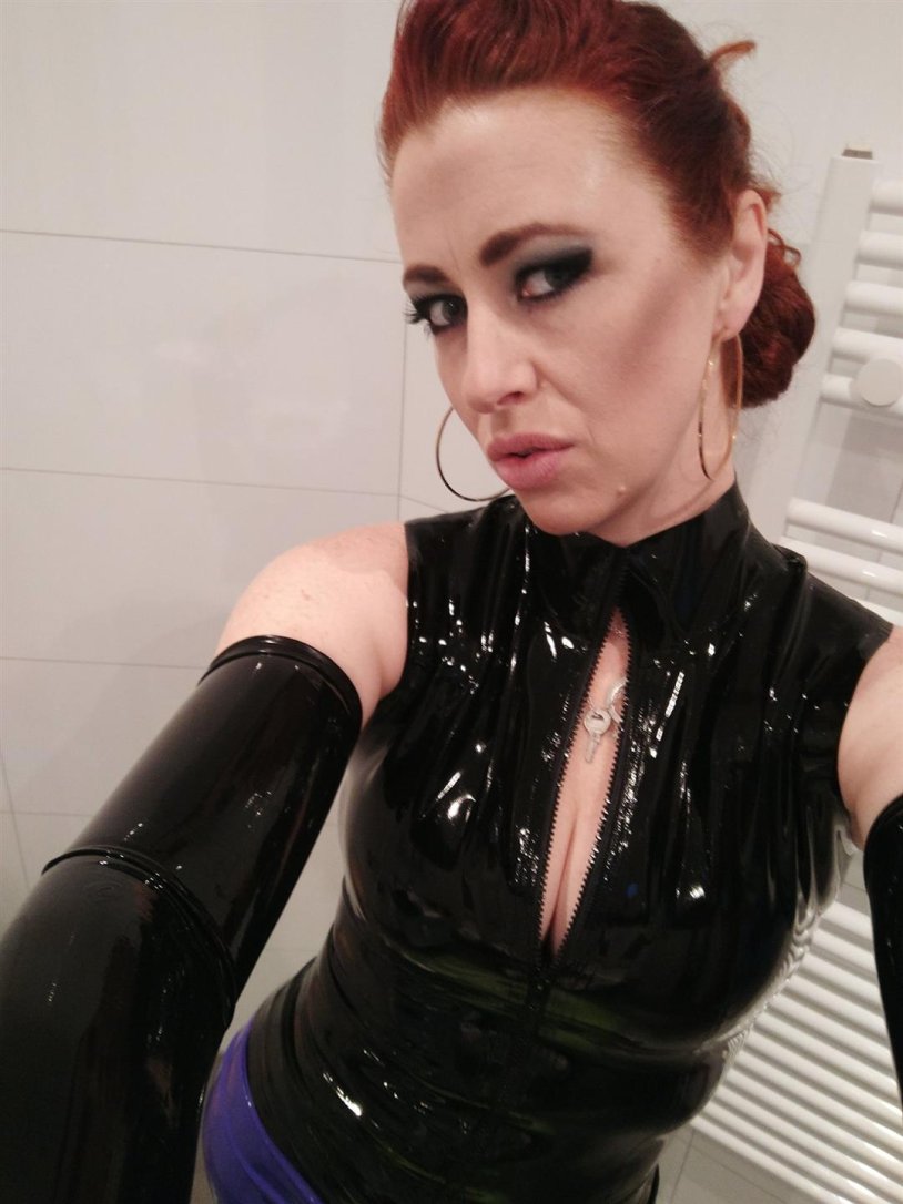 Girl in latex