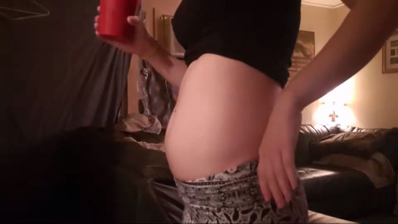 Bloatdd BELLY Girl Pregnant