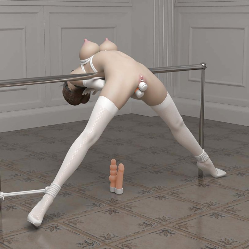 Ballerina 3D BDSM Bondage