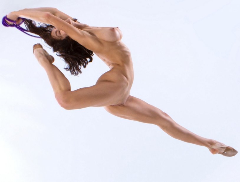 Girls Acrobatics Topless