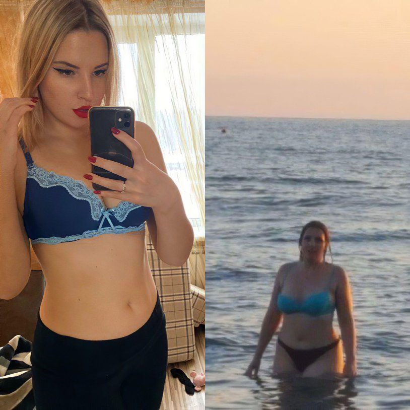 Lisa strawberry in a swimsuit