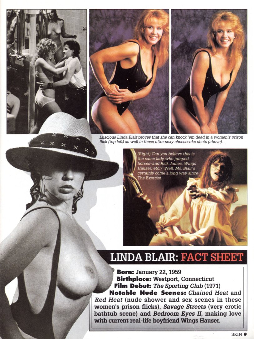 Linda Blair Erotic photo shoot
