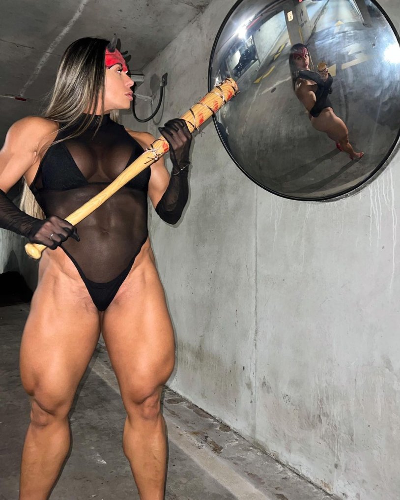 Beautiful bodybuilder