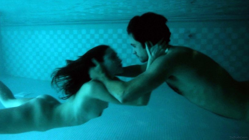 Emmy Rossum Naked in the pool