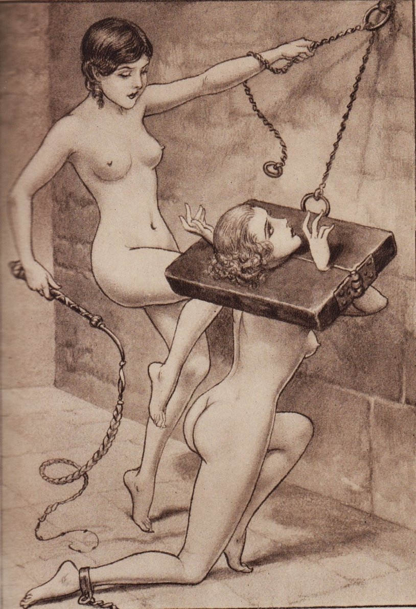 BDSM Punishment of slaves enema