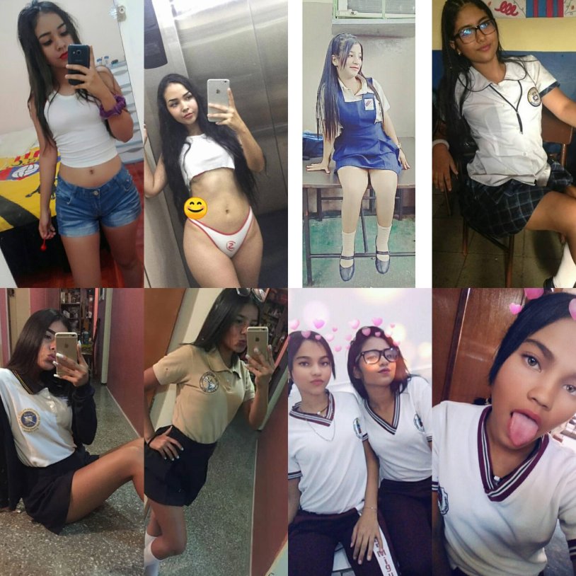Colegialas mega pack