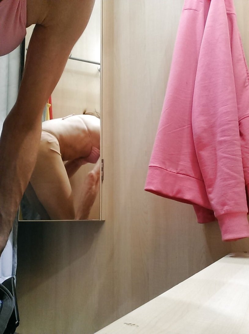 Spying Girl Touching In Changing Room Nude