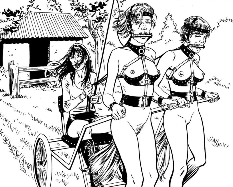 Girls-Raby comics BDSM