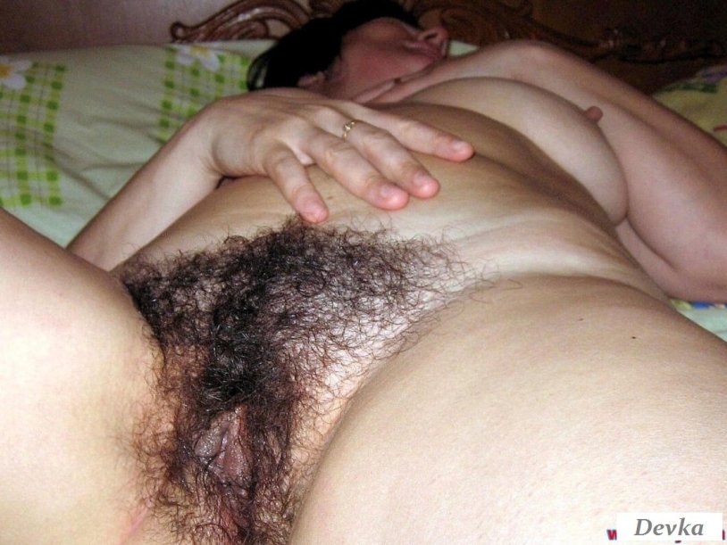 Hairy vagina of my wife