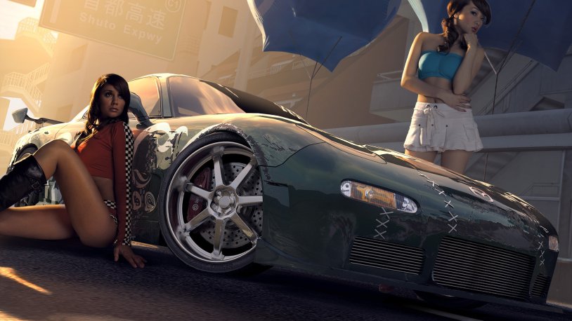 Need for Speed Prostreet Girls