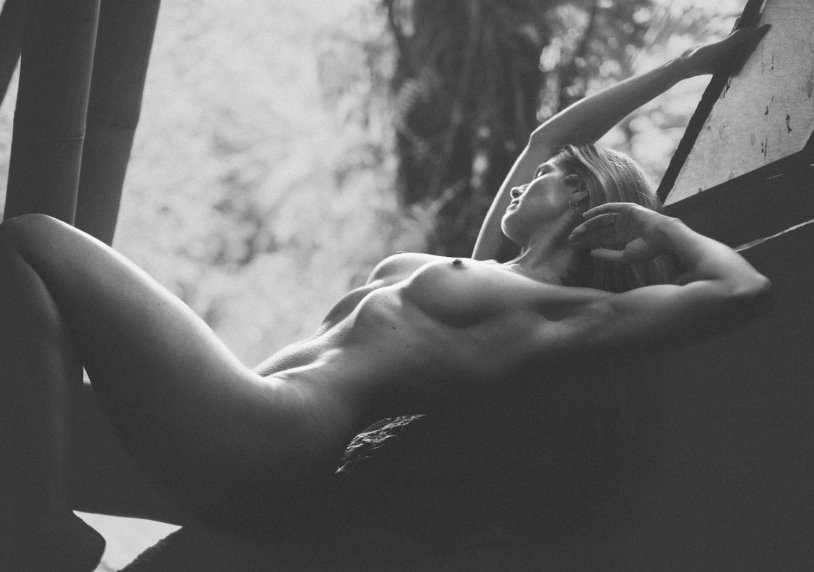 Naked Australian model