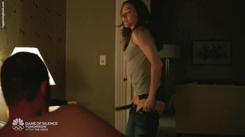 Trieste Kelly Dunn in stockings