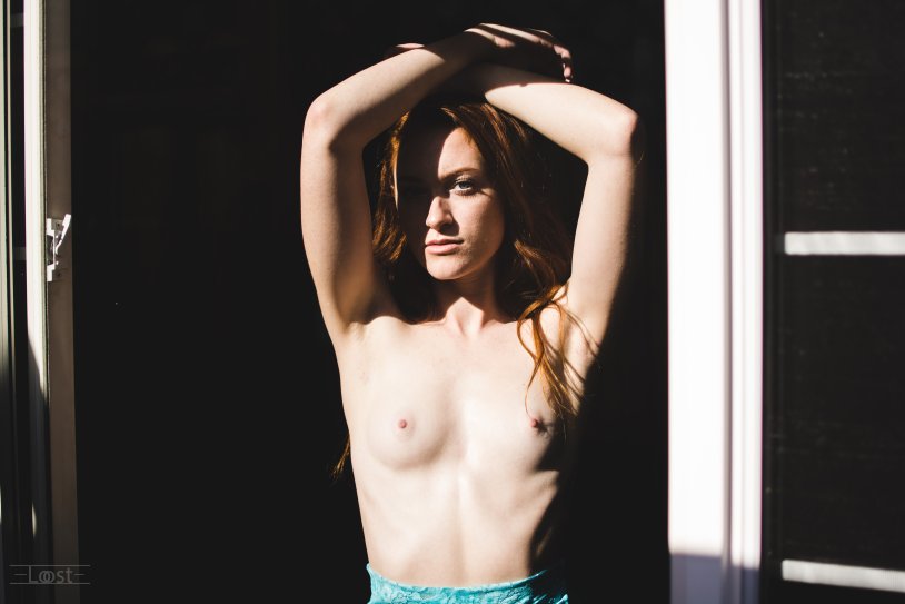 In the style of nude