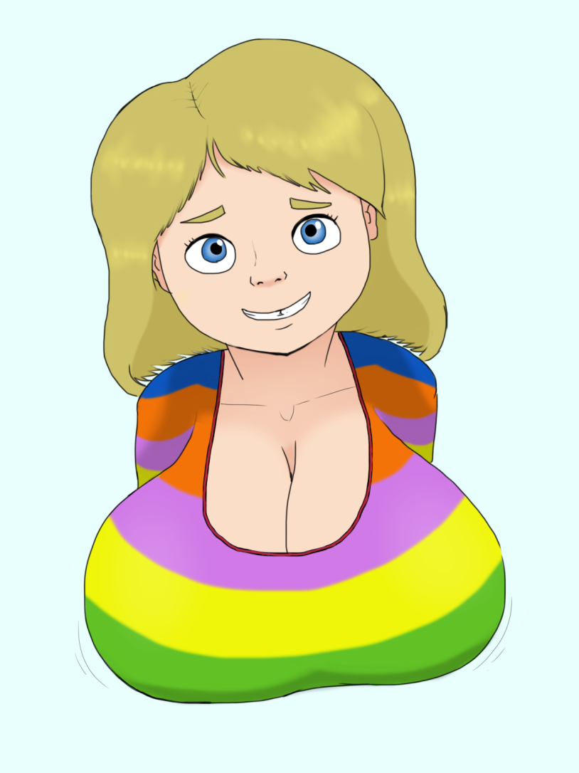 Naked Riley Anderson 3D