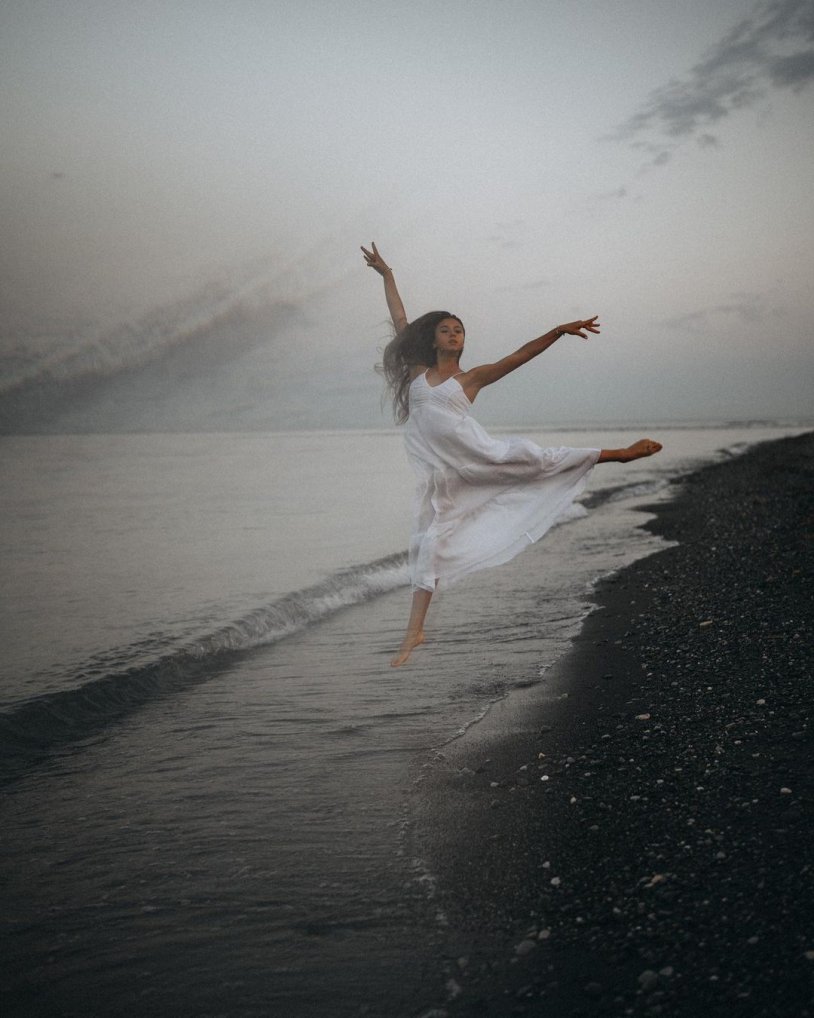 Kamila Valieva at sea