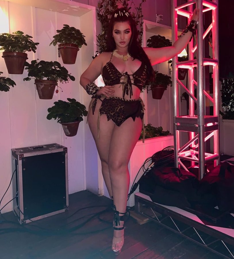 KELLEE Moran in a naked swimsuit