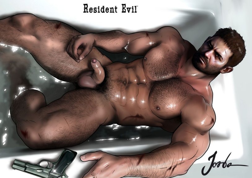Chris Redfield Resident Evil 8 Naked