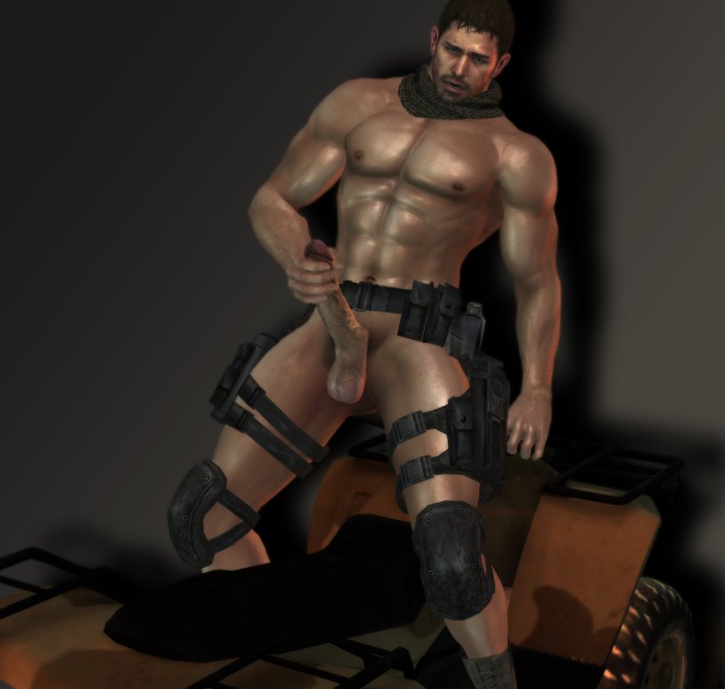 Chris Redfield Resident Evil Naked