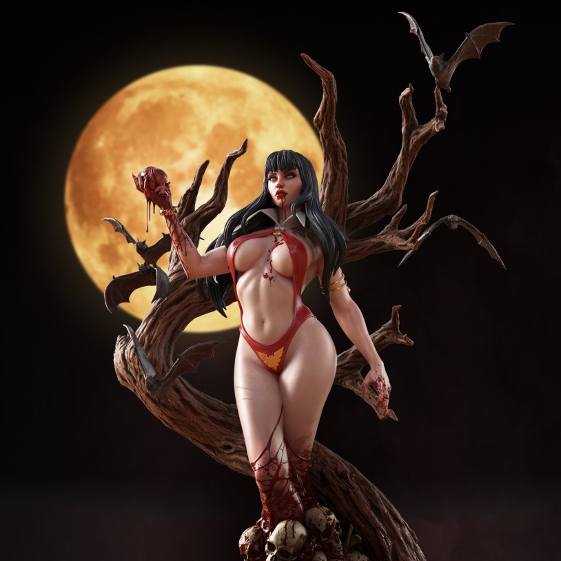 Vampirella sideshow premium format figure