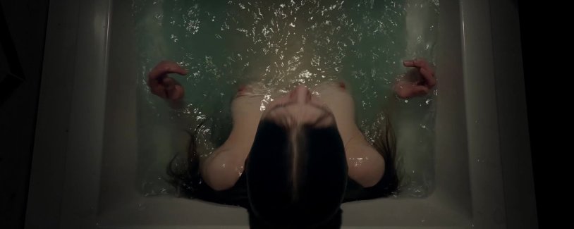 India Ashley dark mirror chest