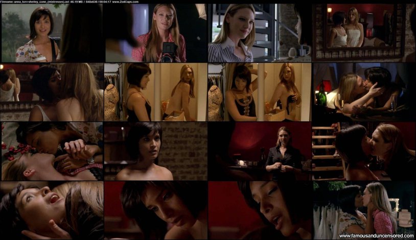 Shelley Conn Anna Torv Lesbian Sex in Mistresses