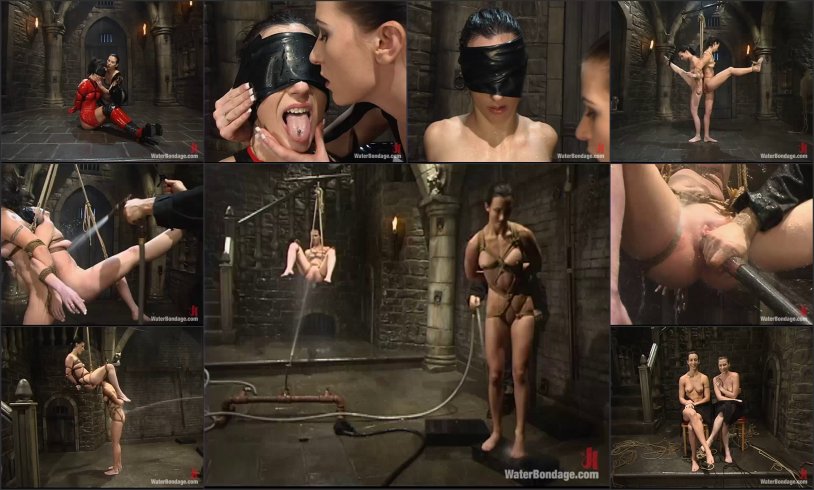 BDSM - Tigan Mor and Venona strangled in a jacuzzi