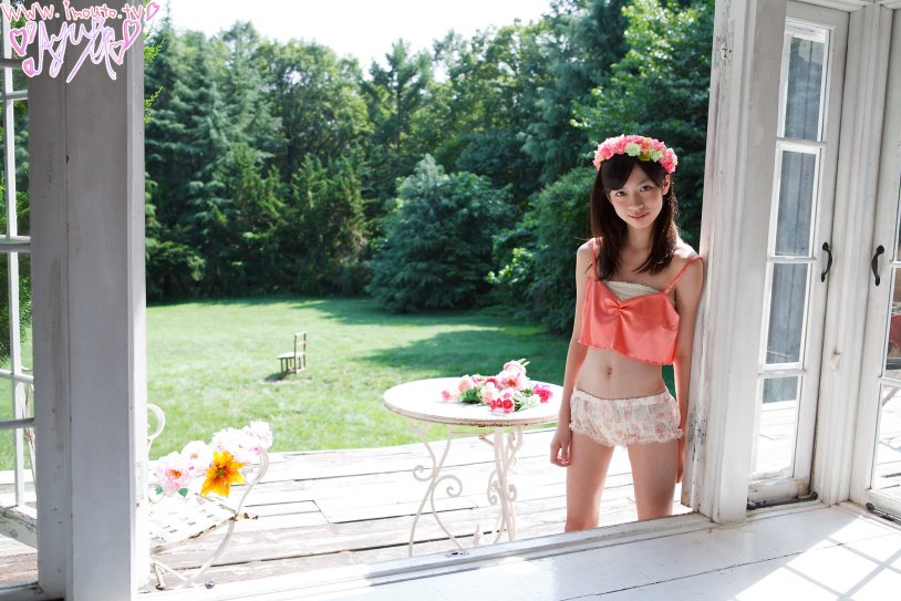 Ayu Makihara in a swimsuit