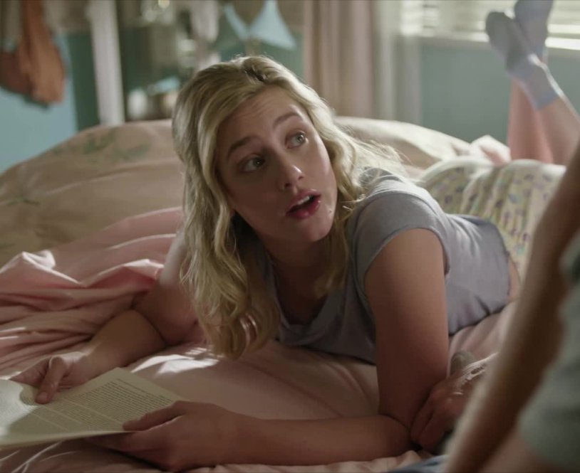 Lily Reinhart in the underwear Riverdale