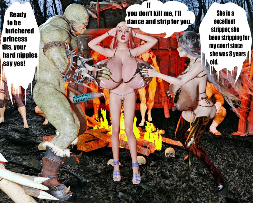 Big boobs monsters d