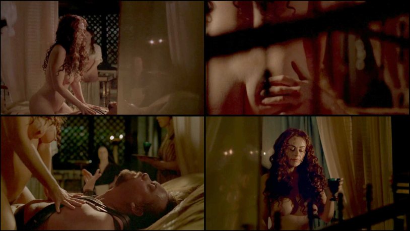 TV series Rome Naked Polly Walker