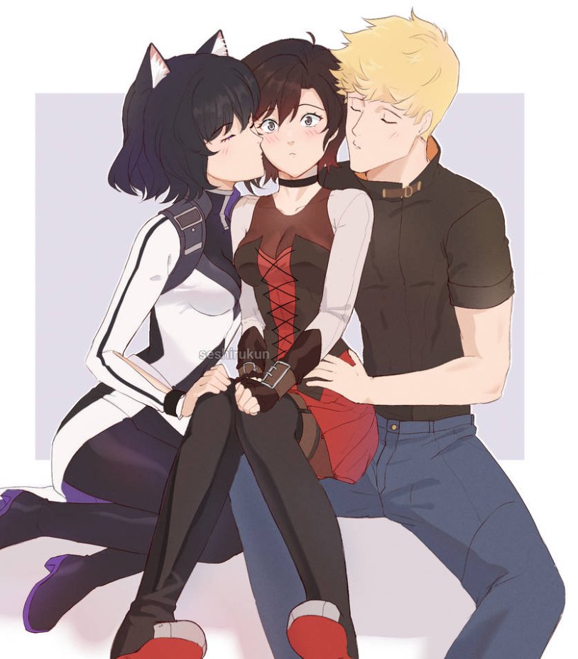 RWby Ruby X Jaune