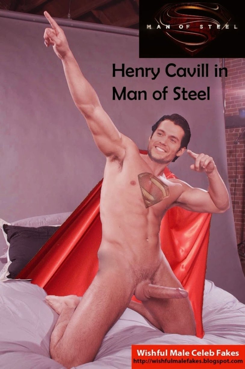 Henry Cavill without panties with dick with dick