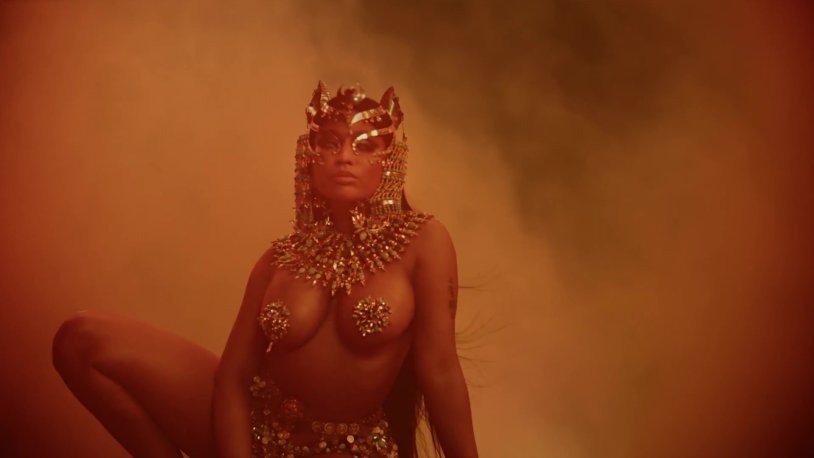 Nicky Minage Naked Tits GIF