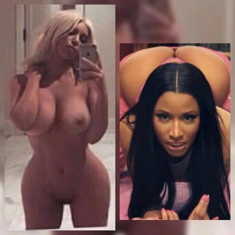 Nicky Minaj naked breasts