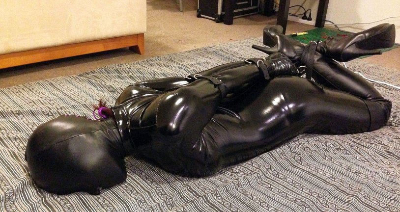 Bondage Latex Rubber Gummi Sexy Latex Bondage Fetish