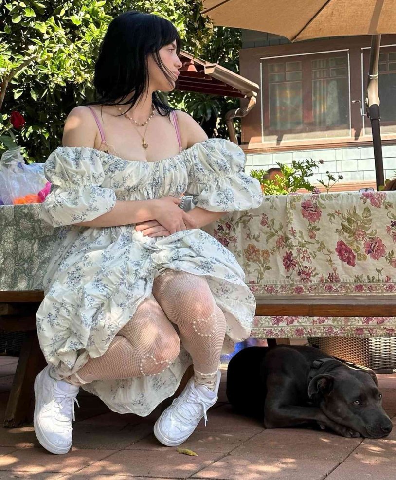 Billy Ailish photo shoot