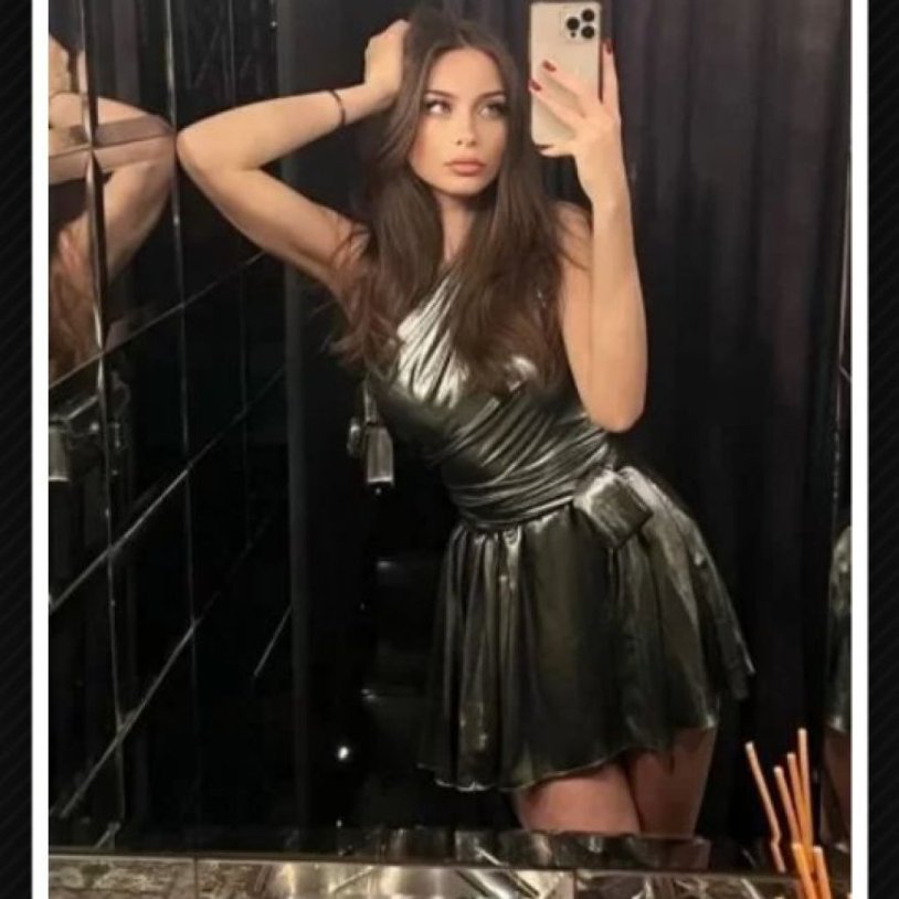 Leather dress