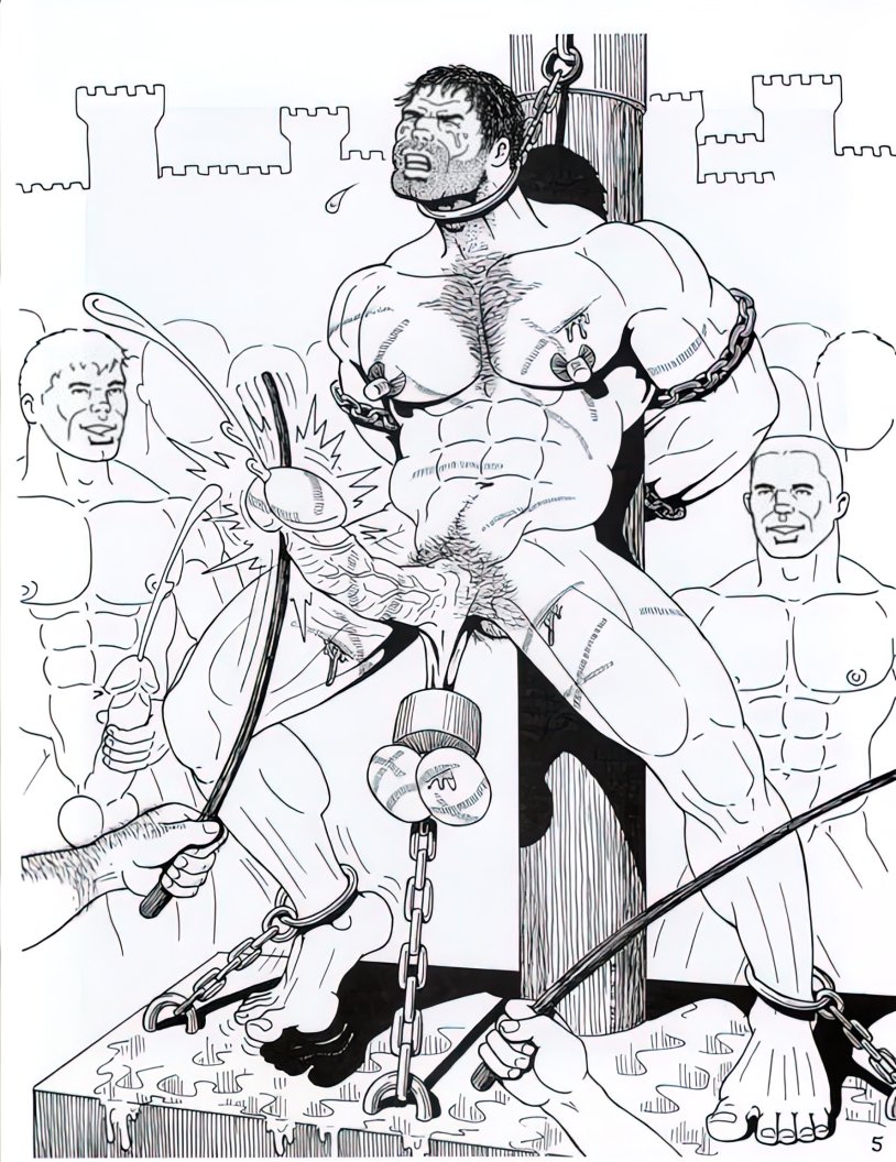 Gay shock blacks bdsm drawings