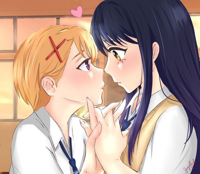 Citrus anime kiss