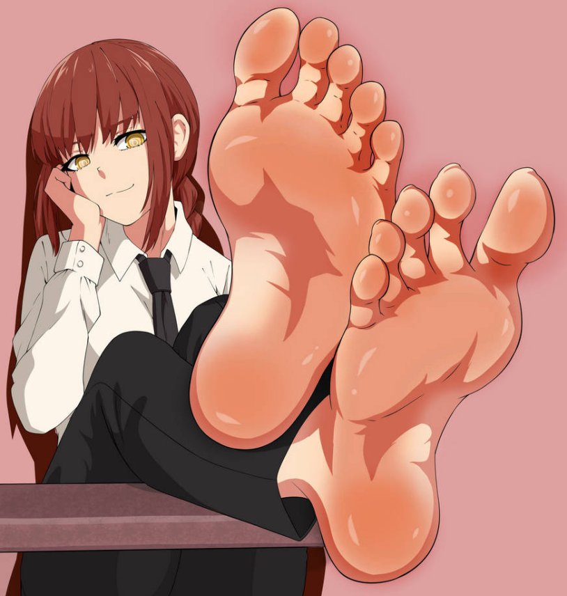 Foot fetish dominance anime