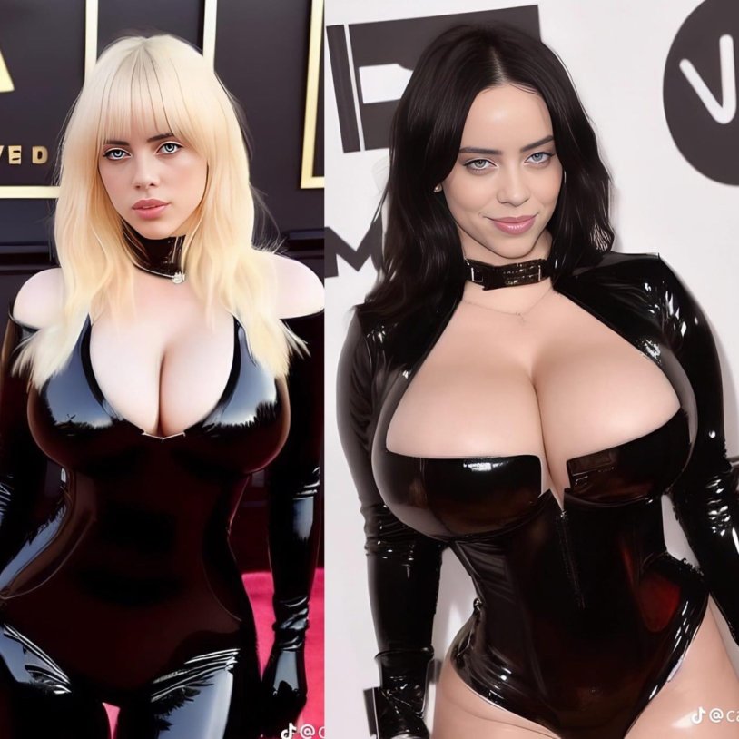 Naked boobs Billy Ailish