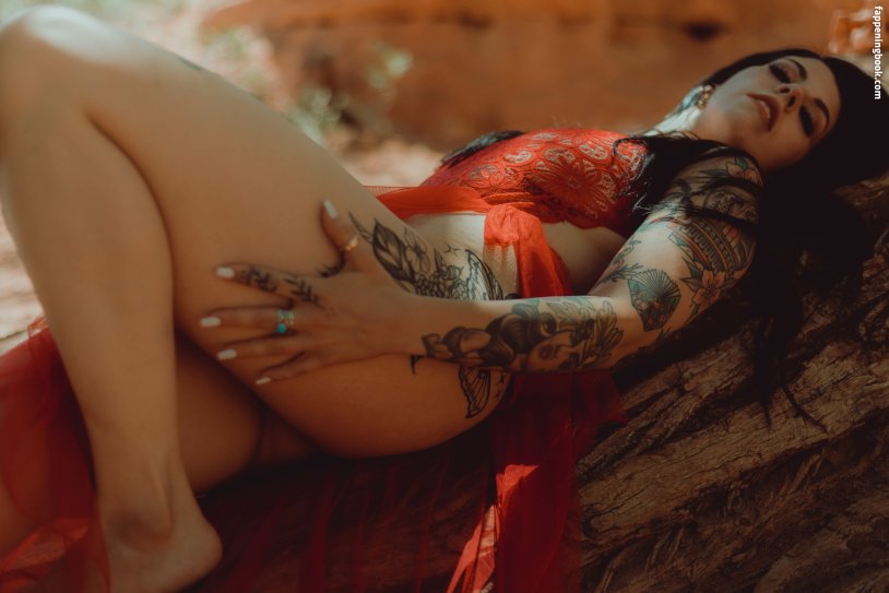 Girl with tattoos