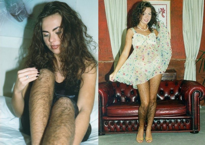 Hairi Sandra Hairy model