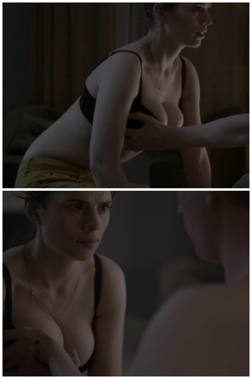 Haley Etwell naked in the film
