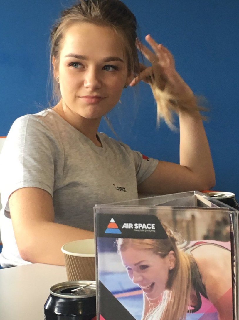 Connie Talbot in a swimsuit