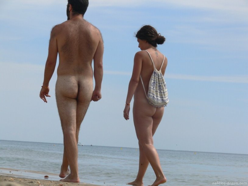 Naked people on the beaches of Germany