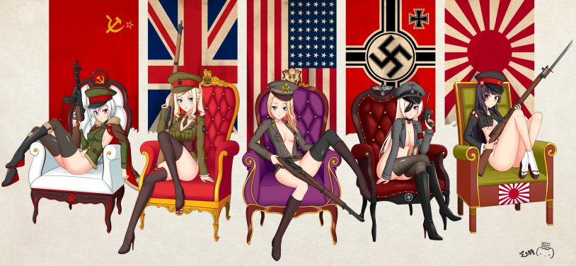 Anime Nazis and Communists