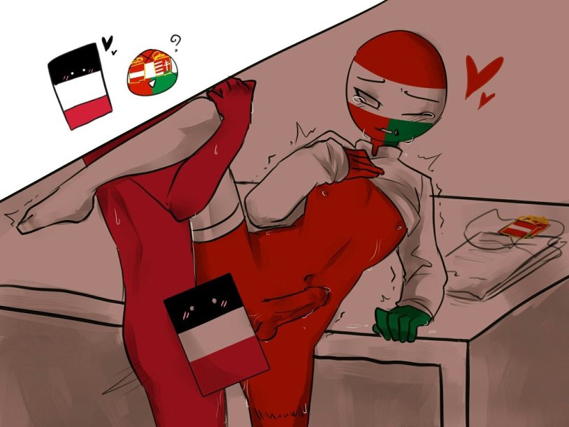 Countryhumans Austria-Hungary and German Empire